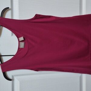Chico's Wine Berry Timeless Microfeel Knit Tank Size 0